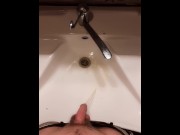 Preview 1 of the guy pisses in the toilet of the bar