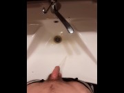 Preview 2 of the guy pisses in the toilet of the bar