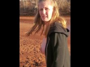 Preview 6 of Naked Mom Masturbation| Hot MILF in public
