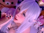 Preview 5 of Boosette cosplay waifu gets huge facial!! - Kakao chan