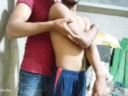 Preview 4 of Indian Students College Boy And Teacher boy Fucking Movie In Poor Room