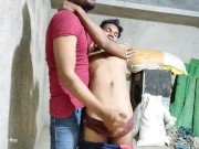 Preview 5 of Indian Students College Boy And Teacher boy Fucking Movie In Poor Room