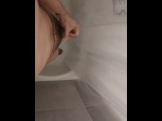 Preview 4 of Cum shot in shower in Argentina