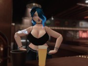 Preview 6 of Huge Expanding Bartender Titties