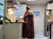 Preview 1 of Handyman Fixes Sink And Gets Rewarded With Sex In The Kitchen - Jess and James