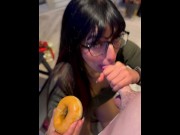 Preview 6 of Aaliyah Yasin loves her doughnuts extra glazed