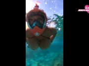 Preview 5 of Jessy Bunny - Huge Tits under Water