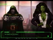 Preview 1 of My Lawyer Got Fat Green Tits And Ass - All She-Hulk Scenes - Behind The Doom