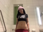 Preview 1 of Public washroom farting