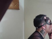 Preview 2 of Hot Mistress With Big Ass Milf Sucked And Fucked A Neighbor
