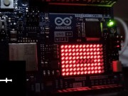 Preview 4 of Bad Apple! on Arduino R4 LED matrix 12x8 XXX