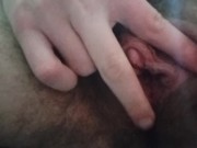 Preview 2 of Close up of clit and boy pussy masturbation squirt