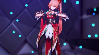 Aponia Cure and sex with me | Honkai Impact | NSFW Animation