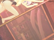 Preview 3 of Hentai Furina Pole Dance MMD Genshin Impact Uncensored