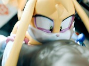 Preview 1 of Grab her ears and facefuck rough her bunny throat! (Bunnie Rabbot From Sonic Series) | Merengue Z