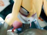 Preview 4 of Grab her ears and facefuck rough her bunny throat! (Bunnie Rabbot From Sonic Series) | Merengue Z