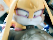 Preview 6 of Grab her ears and facefuck rough her bunny throat! (Bunnie Rabbot From Sonic Series) | Merengue Z
