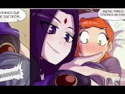 Preview 4 of Gwen and Raven girls night hentai