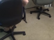 Preview 5 of Nani office shoeplay — busty secretary wife with itchy sweaty nylon feet!