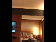 Preview 3 of Hotel Sex Quickie with Moaning Orgasm