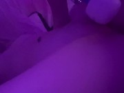 Preview 3 of Petite girl solo vibrator orgasm