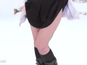 Preview 2 of Adorable Slut Peeing in the Snow