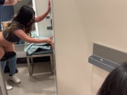 Preview 5 of Risky Quickie With Asian Beauty in Target Dressing Room