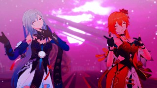 【MMD Honkai: Star Rail 4k/60fps】《Silver Wolf (银狼)》~《MIMI - ヒミツ 『Secret』 feat. 可不》