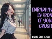Preview 2 of Embarrassed in Front of Your Crush | Audio Roleplay Preview