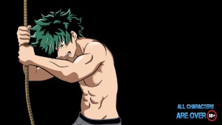 Deku sin mascara - DESNUDO