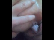 Preview 4 of Analingus genius i squat my purple gaped asshole on his tongue and mouth