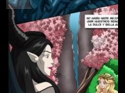 Preview 2 of Maleficent eats Princess Aurora's wet pussy - Hentai