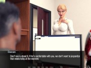 Preview 2 of JOHN (ep 18) - girl plays porn game wearing stockings and corset