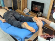 Preview 5 of Romantic Hot Stone Massage After Stressfull Working Day