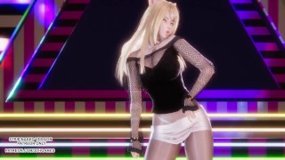 [MMD] Sistar - Touch my body Ahri Sexy Kpop Dance League of Legends Uncensored Hentai 4K 60FPS