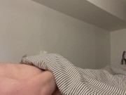 Preview 1 of College Boy gets Hard watching Porn and can't stop Himself from Cumming