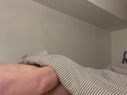 Preview 3 of College Boy gets Hard watching Porn and can't stop Himself from Cumming