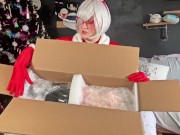 Preview 1 of Hentai Unboxing ~ 2B Mini Sex Doll ~ GKDoll LoriBear
