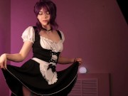 Preview 3 of A maid in love is only happy to be a servant for her kind master