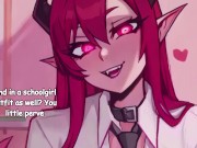 Preview 1 of Succubus Schoolgirl wants to drain your energy [Hentai Joi]