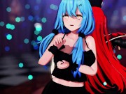 Preview 2 of 【MMD Hololive 4k/60fps】《Lamy (雪花ラミィ) Marine (宝鐘マリン) 》~《愛包ダンスホールHeart Pie Dancehall HIMEHINA》