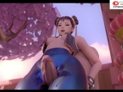 Preview 6 of Fortnite ChunLi Try Not To Cum Challenge | Hottest Hentai Street Fighter 4k 60fps