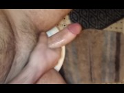 Preview 6 of Jerking my cock until a phatt creamy load shoots out