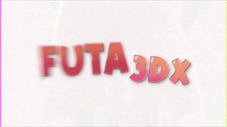Futa3dX - Sci-Fi Redhead Futa Babe Shoves Her Massive Cock In Blonde's Pussy