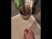 Preview 4 of I piss on my plant and everywhere