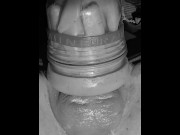 Preview 3 of extrem hard creamy fleshlight action