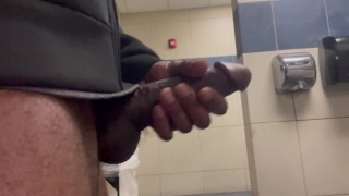 Horny at work had to take care of business. Fucking risky.