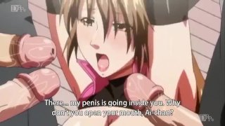 Hentai Pros - Koji Watches His Slutty Gf Getting Fucked In Her Ass & Pussy In Front Of The Camera