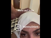 Preview 3 of German Hijab Muslim love sucking and cum