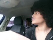 Preview 4 of CUTE UBER DRIVER OFFERS RIDER A BLOW”JOB”